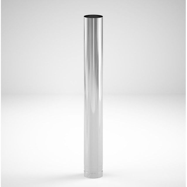 Savupiipun jatkoputki Skargards, 1000mm, Ø120mm