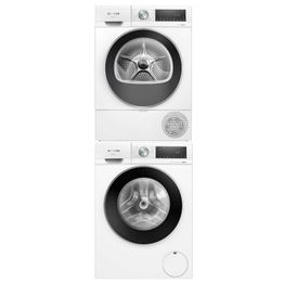 Pesukone ja kuivausrumpu Siemens WG56G2ZIDN-WQ42G20KDN iQ500, 9/9kg, valkoinen