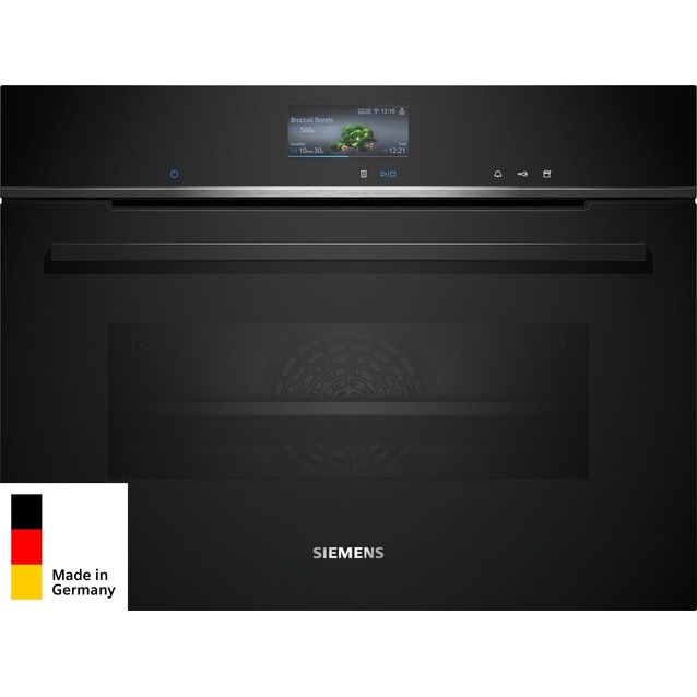 Yhdistelmähöyryuuni Siemens iQ700 CS736G1B1 60cm musta