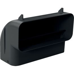 Pystykulma M Siemens litteä uros 90°