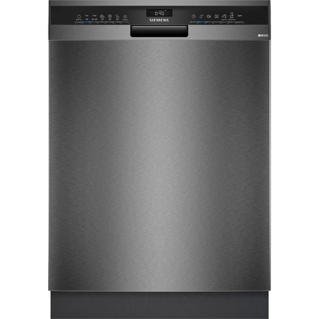 Astianpesukone Siemens iQ500 SN45ZC04CS 60cm musta teräs