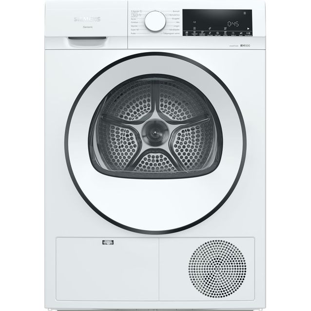 Lämpöpumppukuivausrumpu Siemens iQ500 WQ32G2ALDN, 8kg