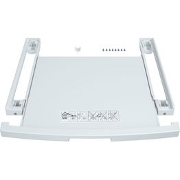 Pesutornin väliasennussarja Siemens  WZ27T2W, ulosvedettävällä tasolla