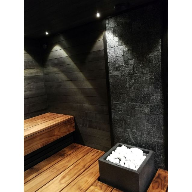 Sisustus-/saunapaneeli  Siparila Haapa STS, 15x120x2700 mm, kuultava musta