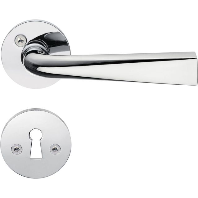 Väliovenpainike Beslagsboden Design B877KN avainkilvellä kiillotettu kromi