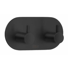 Kaksoiskoukku Beslagsboden Design BB1102 mattamusta rst