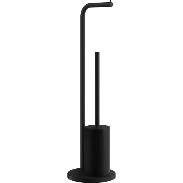 Wc-paperi- ja harjateline Beslagsboden mattamusta BB1232