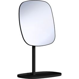 Meikkipeili säilytystasolla Beslagsboden BB576, vapaasti seisova, X7, musta