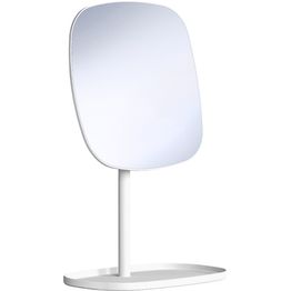 Meikkipeili säilytystasolla Beslagsboden BX576, X7, mattavalkoinen