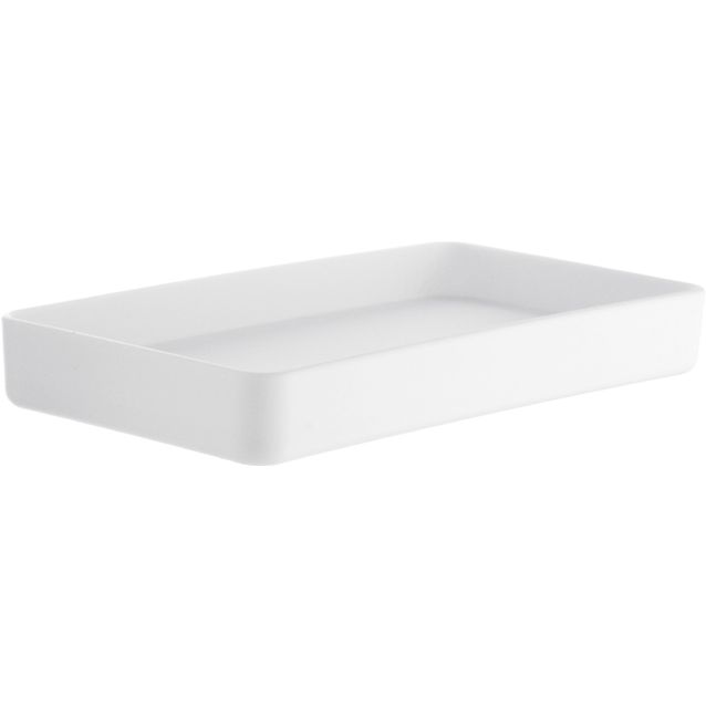 Saippuakuppi/saippua-astia Beslagsboden BX580, vapaasti seisova, valkoinen