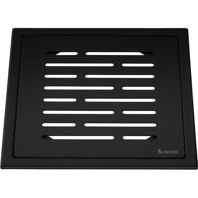 Lattiakaivonkansi Smedbo Outline FB506, mattamusta rst