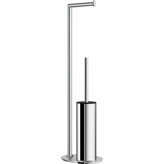 WC-paperiteline ja WC-harja Smedbo Outline FK613, vapaasti seisova, kiillotettu kromi