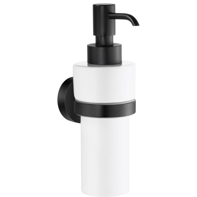 Saippua-annostelija Smedbo House HB369P mattamusta/posliini