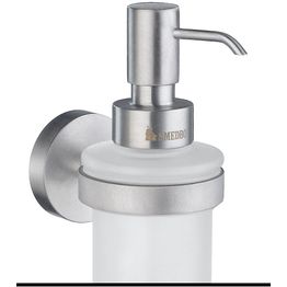 Saippua-annostelija Smedbo Home HS369 harjattu kromi/huurrelasi