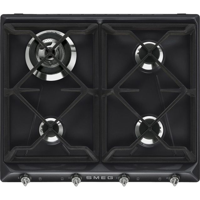 Kaasuliesitaso Smeg SR964NGH 60cm musta