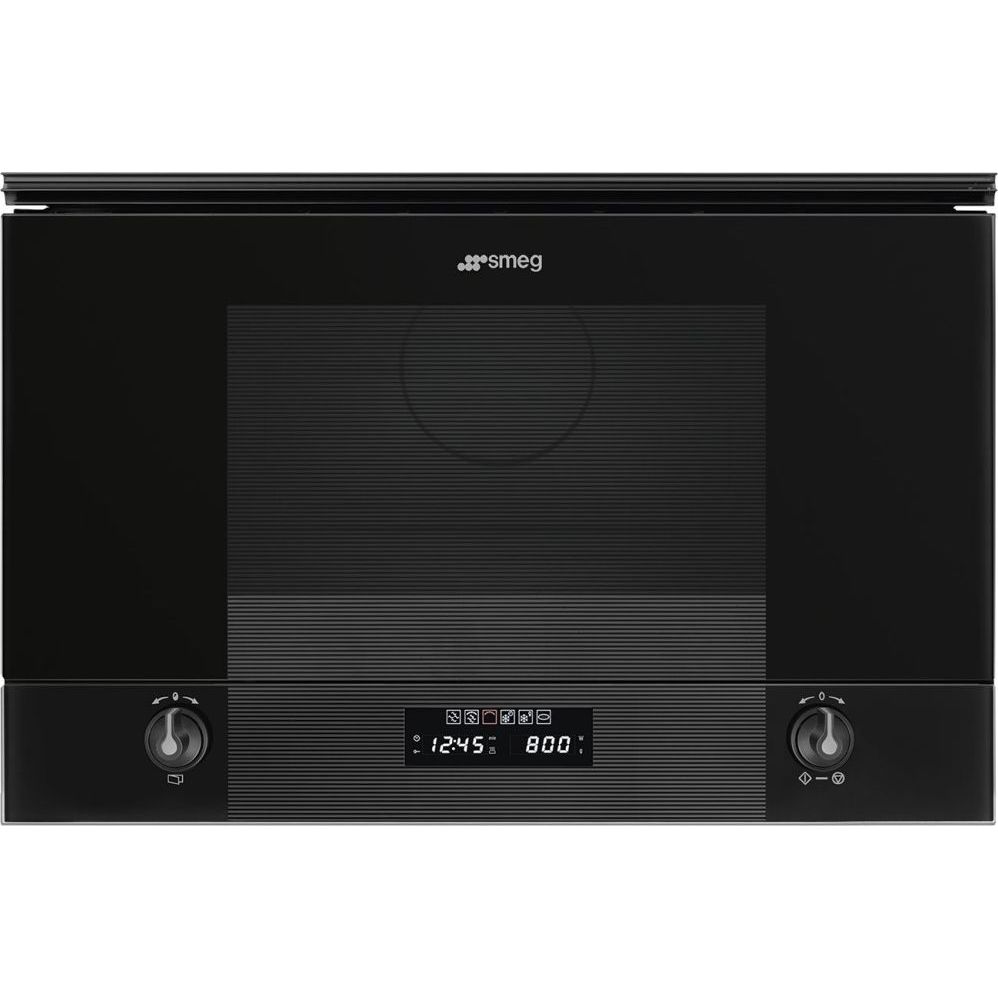 Mikroaaltouuni Smeg MP122B3 60cm musta