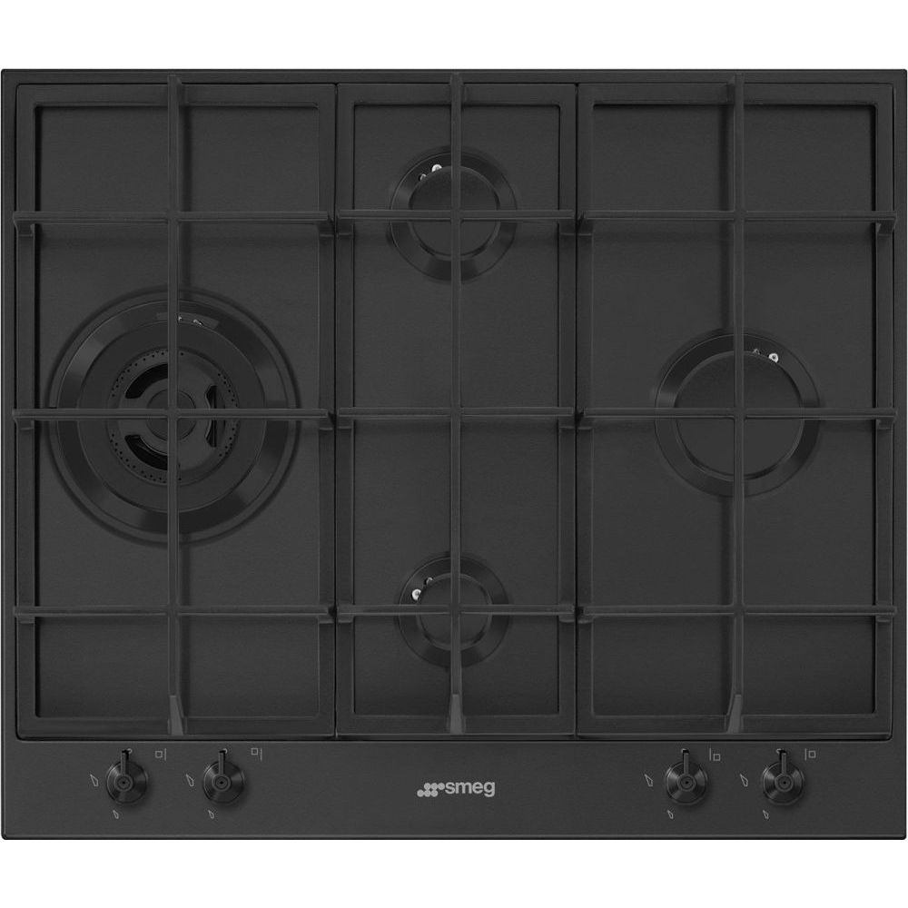 Kaasuliesitaso Smeg PX364LMB 60cm musta