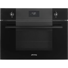 Yhdistelmämikroaaltouuni Smeg SO4101M1B3 60cm musta