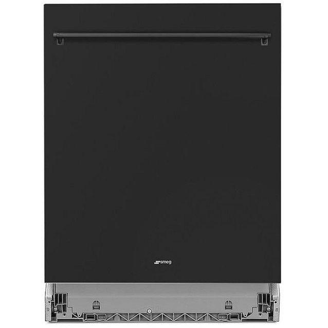 Astianpesukone SMEG STL253CL, KIT82CN, etupaneeli mattamusta