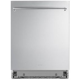Astianpesukone SMEG STL253CL, KIT82CN, etupaneeli ruostumaton teräs