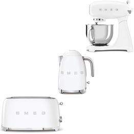 Tuotepaketti Smeg - keittiökone, vedenkeitin, leivänpaahdin