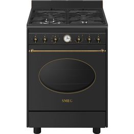 Kaasuliesi Smeg CO60GMAN2, antrasiitti