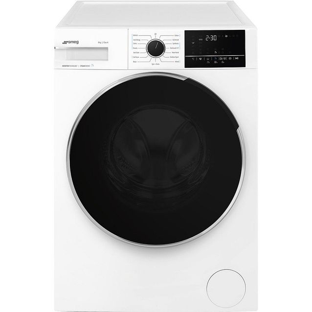 Edestä täytettävä pesukone Smeg WNP84SEAIN1, 8kg