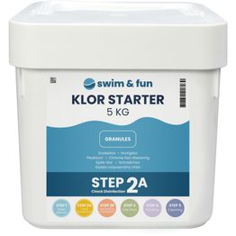 Pikakloori Swim & Fun Klor Starter 5 kg jauhe