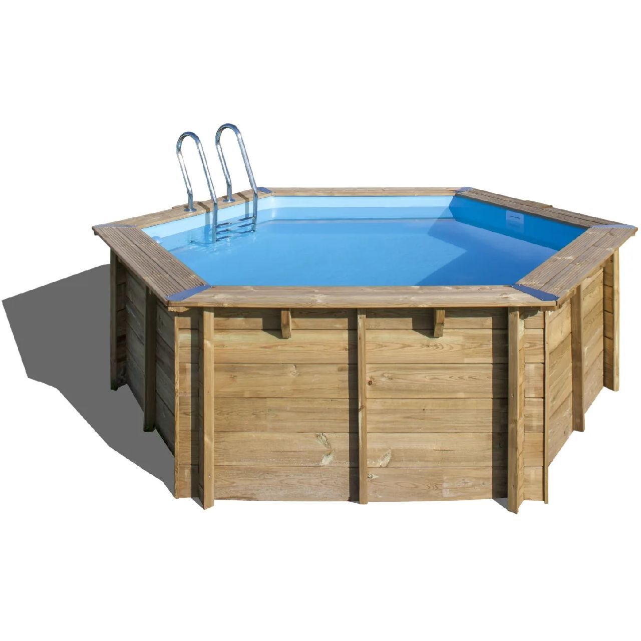 Uima-allas Gre by Swim & Fun Vanille 2, puurunkoinen, pyöreä, Ø400x119cm