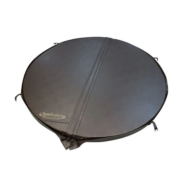 Kylpytynnyrin eristekansi SpaDealers Ø184 cm ruskea