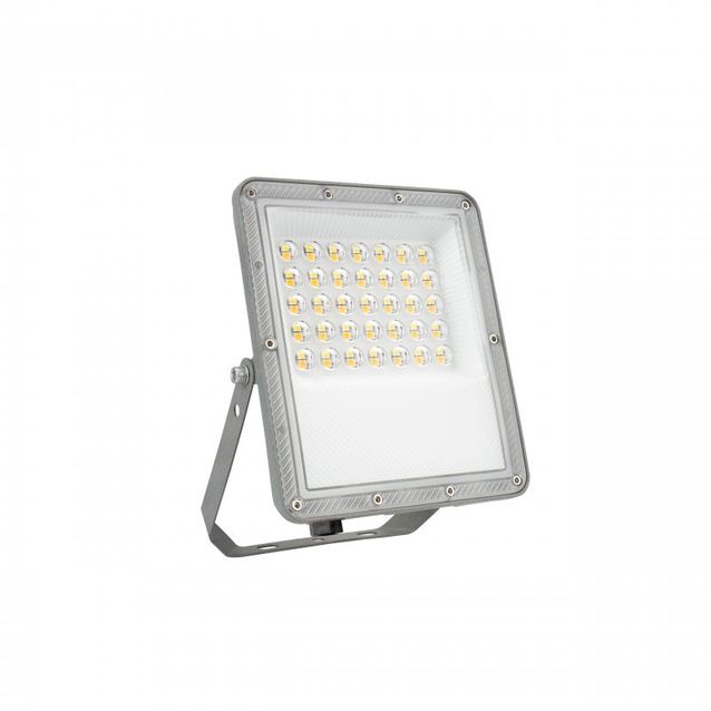 Valonheitin Spectrum Noctis Max CCT 30 W 3000 lm 3000/4000/6000 K IP65 205x151x28 mm, harmaa