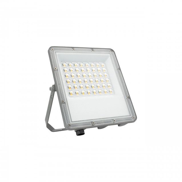 Valonheitin Spectrum Noctis Max CCT 50 W 5000 lm 3000/4000/6000 K IP65 207x174x28 mm, harmaa