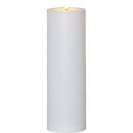 LED-kynttilä Star Trading Flamme Rak, valkoinen, eri kokoja