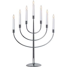 Kynttelikkö Star Trading Titus 7-osainen 59 cm eri värejä