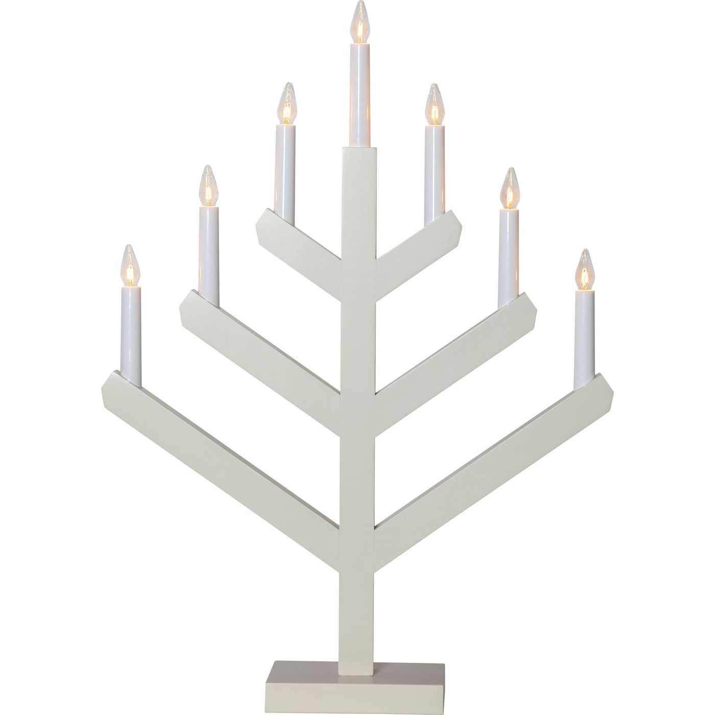 Kynttelikkö Star Trading Vinga 7-osainen 62 cm beige