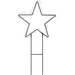 LED-valokoriste Star Trading Barlumi tähti, 40cm, musta