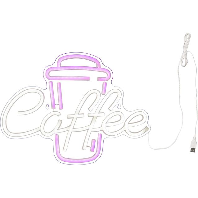 LED-valokoriste Star Trading Plexy Coffee