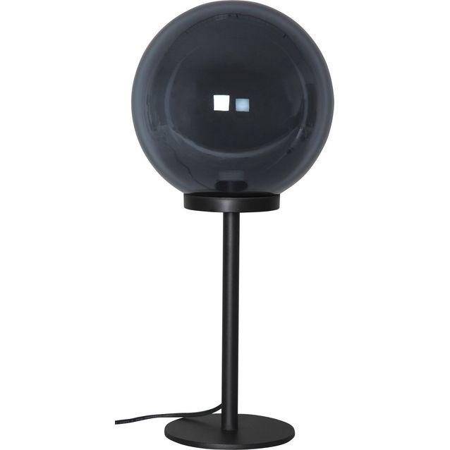 Pöytävalaisin Star Trading Orby, ulkokäyttöön, 66cm, musta/savunharmaa
