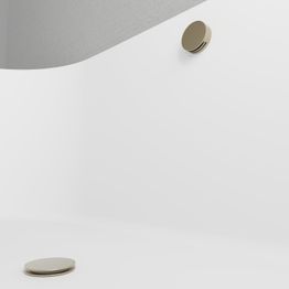 Pohjaventtiili kylpyammeelle Scandtap + ylivuotosarja, Champagne