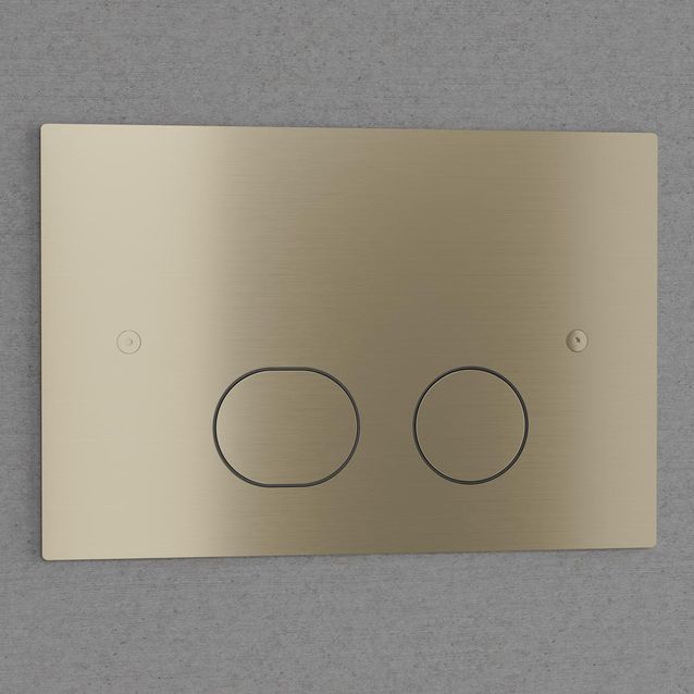 Huuhtelupainike Scandtap Steel Style T Champagne