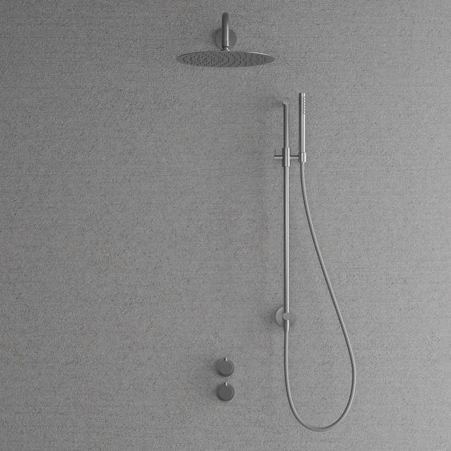 Sadesuihkusetti Scandtap Harmonized 6x, termostaattihanalla ja juoksuputkella, Original