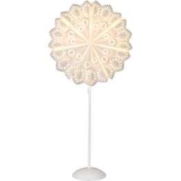 Pöytätähti Star Trading Glimma 750x350x150mm valkoinen