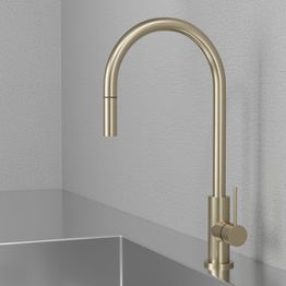 Pesuallashana Scandtap Steel Accent Champagne