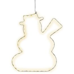 LED-koriste Star Trading Lumiwall lumiukko 500x460x10mm valkoinen