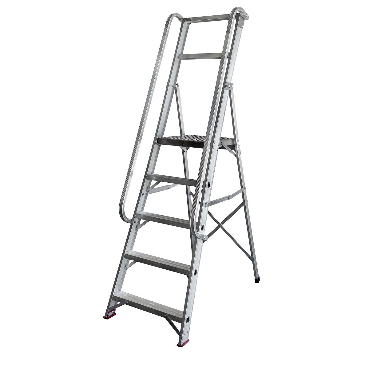 Tasotikkaat Suomi-Tikas käsijohteilla tasokorkeus 120 cm