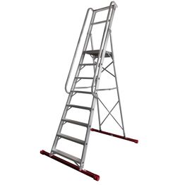 Tasotikkaat Suomi-Tikas käsijohteilla tasokorkeus 198 cm