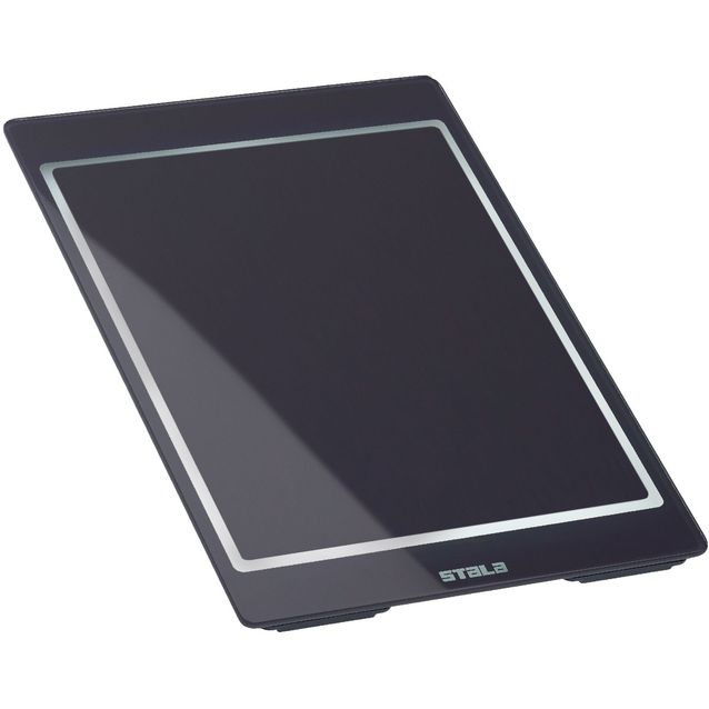 Leikkuulauta Stala CUT-8 250x370 mm tummanharmaa karkaistu lasi