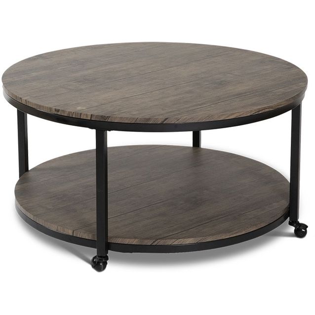 Sohvapöytä Stenexpo Wellington Ø91x52cm ruskea