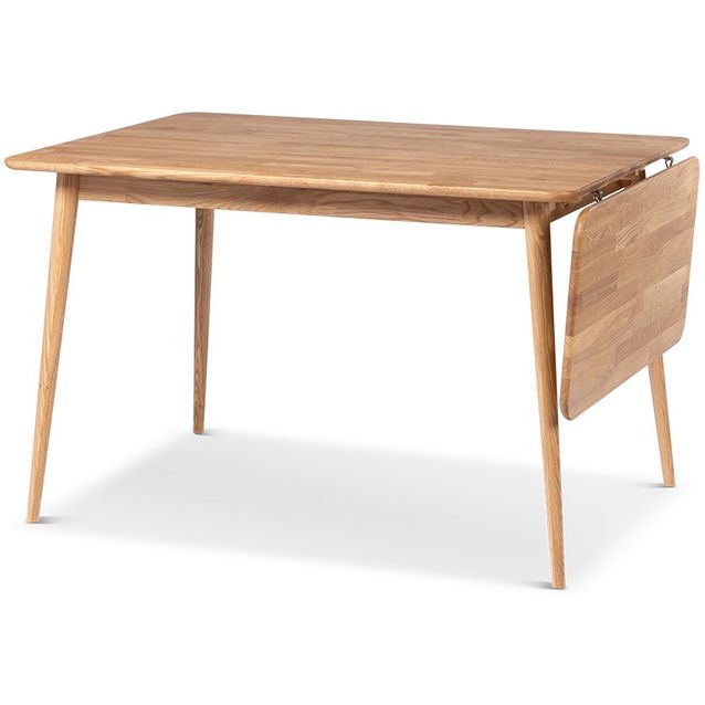 Ruokapöytä klaffilla Stenexpo Alborg 120/160x80cm tammi
