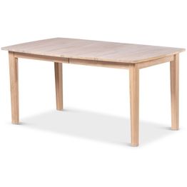 Jatkettava ruokapöytä Stenexpo Kivik 160/210x90cm valkoöljytty tammi